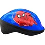 STAMP - Casque vélo enfant Spider-Man avec protections coudières et genouillères - Tour de tête réglable - Structure EPS - Coque blister
