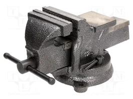 PROLINE Étau de table rotatif 125 mm avec enclume
