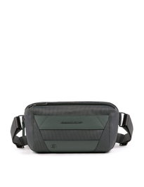 Piquadro Trakai Banane en tissu Gris