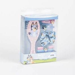 Bluey Accessoires pour les Cheveux Bleu 5 Pièces