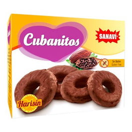 HARISIN Cubanitos Sans Gluten au Cacao 150g