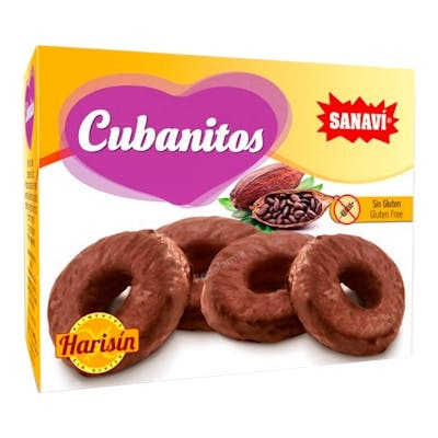 HARISIN Roscos Cubanitos au cacao 150 g sans gluten HARISIN Roscos Cubanitos au cacao 150 g sans gluten