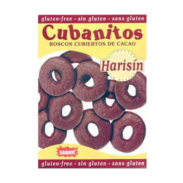 Harisin Cubanitos sans gluten recouverts de cacao 150 g