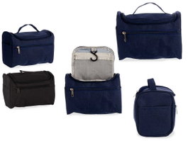 BERILO Nécessaire de voyage portable Noir et Rose