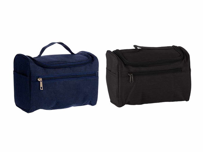 Berilo Nécessaire de Voyage Portable 14 x 18 x 23 cm Noir et Rose en Polyester (Set de 8) Berilo Nécessaire de Voyage Portable 14 x 18 x 23 cm Noir et Rose en Polyester (Set de 8)