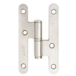 HERRAJES ALK Paumelle Nickel Satiné 305/100 Droite