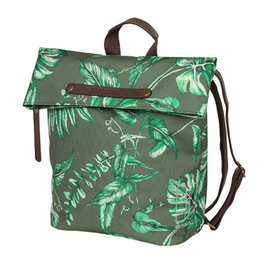 Basil Sacoche de porte-bagages Ever-Green 14-19 L Vert/Feuilles