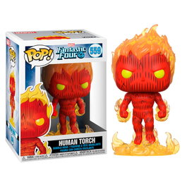 FUNKO POP! Marvel Les 4 Fantastiques La Torche Humaine
