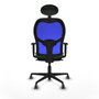 Piqueras y Crespo Chaise de Bureau avec Appui-tête 1D036G1 Vert