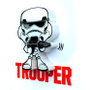 3D LIGHT FX Lampe LED 3D Stormtrooper Star Wars avec effet lumière - Fonctionne sur piles AAA - Sans échauffement