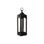 DKD Home Decor Lanterne Noir Aluminium et Verre 16 x 16 x 55 cm