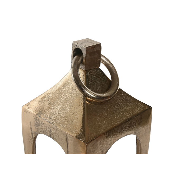 Lanterne Home ESPRIT Doré Aluminium Verre Arabe 15 x 15 x 52 cm