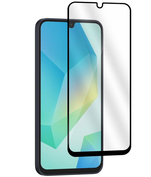eSTUFF Titan Shield Protecteur d'écran Full Cover en verre trempé 9H pour Samsung Galaxy A16 4G/A16 5G - Compatible coques, résistant aux chocs et rayures, kit de nettoyage inclus eSTUFF Titan Shield Protecteur d'écran Full Cover en verre trempé 9H pour Samsung Galaxy A16 4G/A16 5G - Compatible coques, résistant aux chocs et rayures, kit de nettoyage inclus