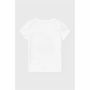 T shirt à manches courtes Enfant Name It Nmfvibeke Capsl Blanc