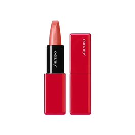 Shiseido Rouge à Lèvres Gel Technosatin #414 Rouge 3.30 g - Hydratation 24h, Confort Exceptionnel, Couleur Durable, Éclat Satiné