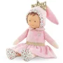 Corolle Doudou Miss Ballerine - 25 cm - Doudou Doux avec Senteur Vanille Apaisante et Tutu Tulle Rose - Étiquette Personnalisable - Pour Bébé
