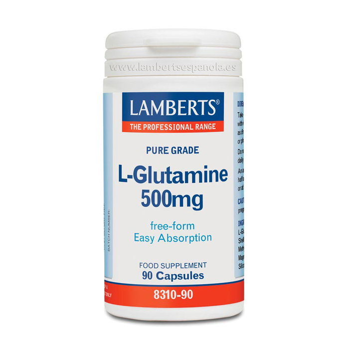 LAMBERTS L-Glutamine 500 mg 90 capsules