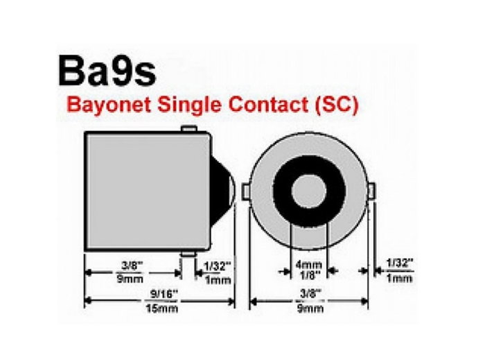 M-Tech MTECZ27 Lampe Halogène 2W 12V BA9s Claire 10 Unités