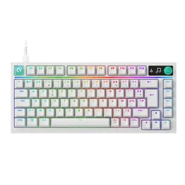 Logitech G G316 X Clavier Gamer Filaire 75% AZERTY Blanc USB