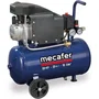 Mecafer Compresseur 425793, 24 Litres, 2 HP, 8 Bar, Bleu - Pour Bricolage et Applications Professionnelles
