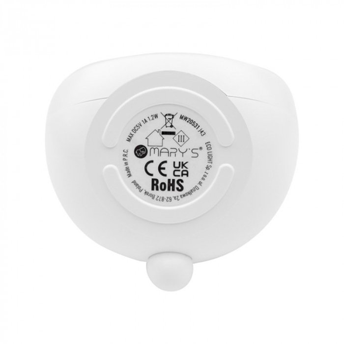 Mary´S Réveil rechargeable modèle Conejito blanc