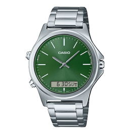 Montre Homme Casio COLLECTION Vert Argenté (Ø 41,5 mm)