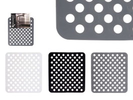 KINVARA Esterilla de fregadero carrée 28x31 cm Assortiment