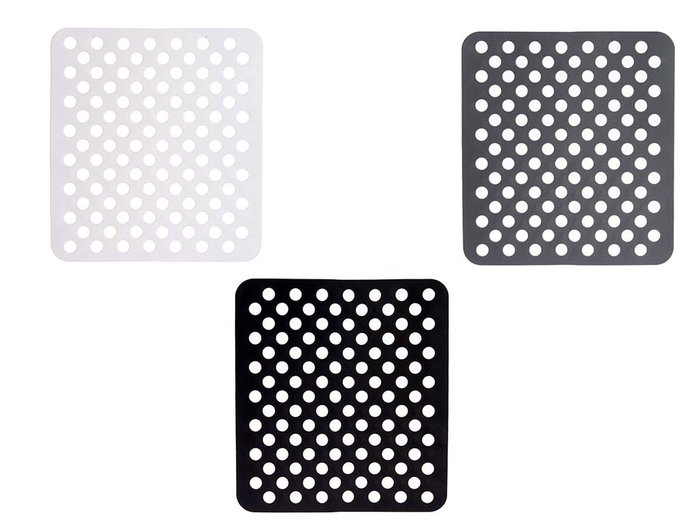 KINVARA Esterilla de fregadero carrée 28x31 cm Assortiment
