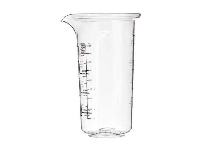 KINVARA Lot de 36 verres doseurs transparents 500ML