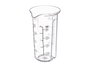 KINVARA Lot de 36 verres doseurs transparents 500ML