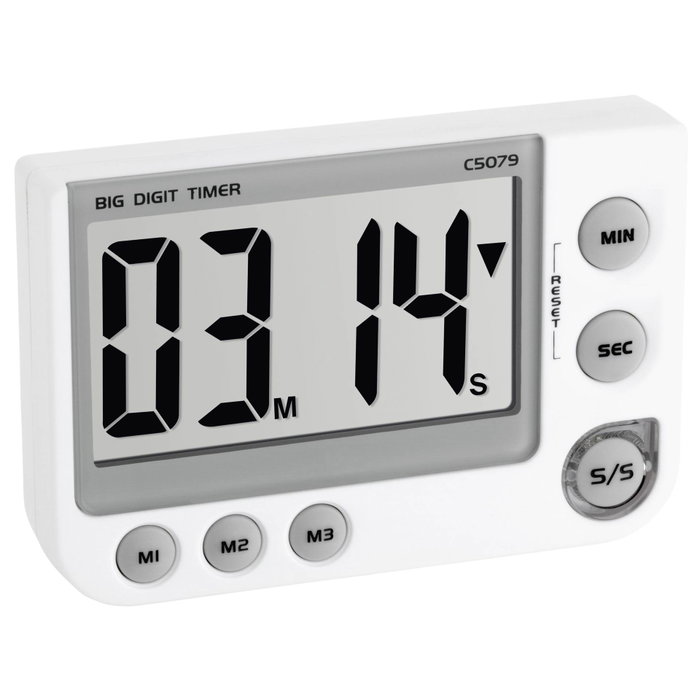 Tfa TFA 38.2024 Minuteur et chronomètre numérique blanc Tfa TFA 38.2024 Minuteur et chronomètre numérique blanc