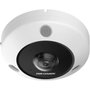 Hikvision DS-2CD6365G0P-IVS Caméra Fisheye 6MP DeepinView avec IA, Audio Bidirectionnel, IR 15m, IP67 IK10