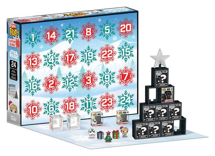 Funko Pop! Calendrier de l'Avent Star Wars Bitty Pop! - 24 mini figurines
