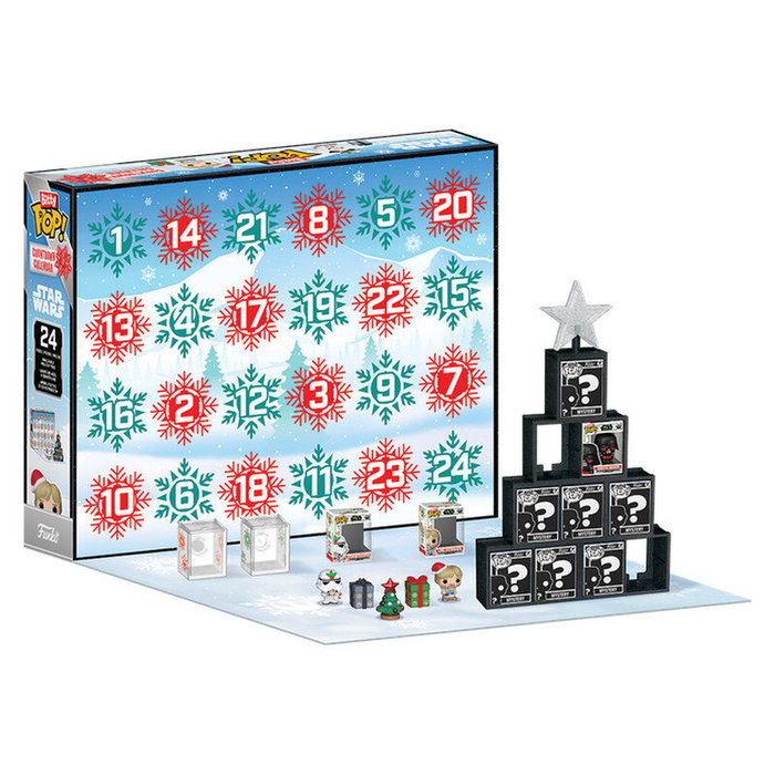 Funko Star Wars Bitty POP! Calendrier de l'avent 24 jours