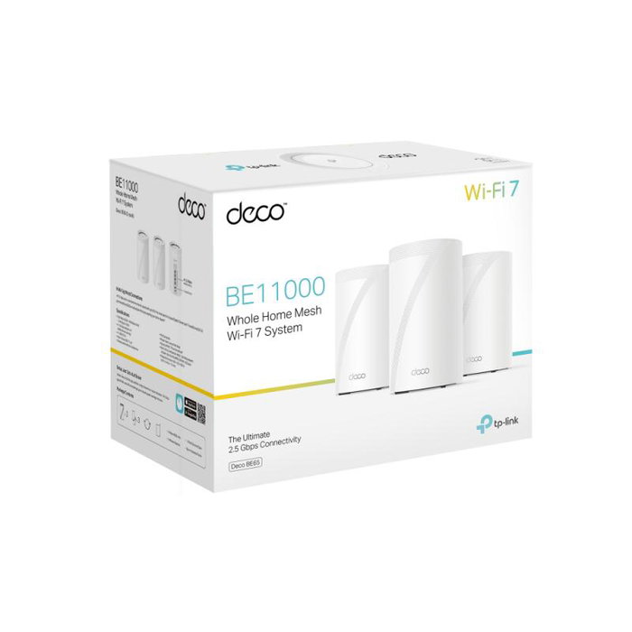 TP-Link Deco BE65 (3 Pack) - Ensemble de 3 points d'accès Wi-Fi 7