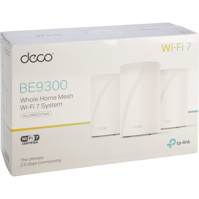 TP-Link Deco BE65 (Pack de 3) Système Wi-Fi 7 Mesh BE9300