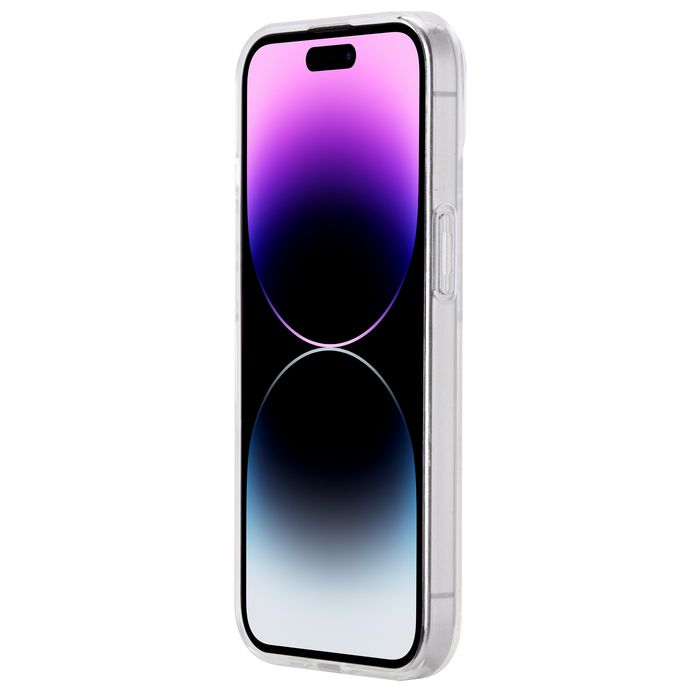 eSTUFF Coque iPhone 15 Pro INFINITE VIENNA TPU Transparent 100% Recyclé - Protection Anti-Chute 1.2 m, Anti-Jaunissement