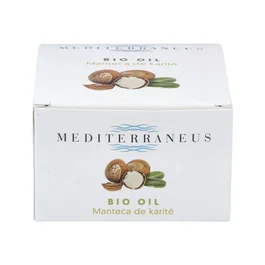 MUNDONATURAL Mediterraneus Bio Huile de Karité Corps 50ml - Soin Nourrissant Peau Sensible