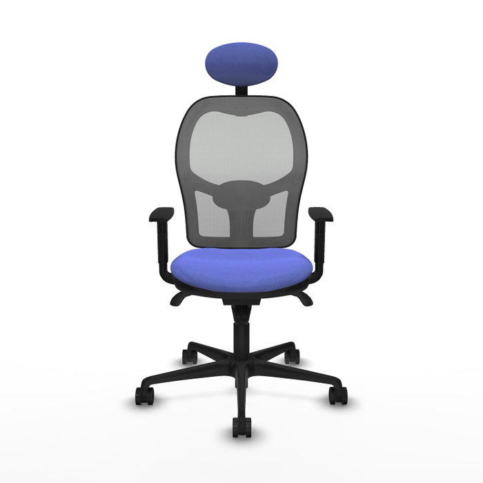 Piqueras y Crespo Chaise de Bureau Jorquera 1D036N1 Bleu clair