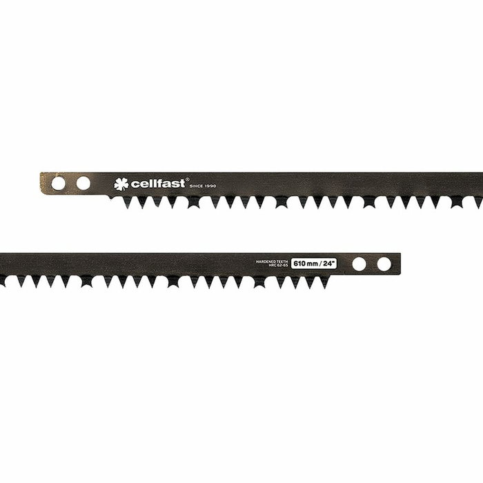 Lame scie Cellfast Acier 61 cm Rechange Scie à archet Branches tendres Lame scie Cellfast Acier 61 cm Rechange Scie à archet Branches tendres