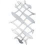 Alessi DUL03 Dessous-de-plat extensible en acier inoxydable 18/10, design par D'Urbino-Lomazzi, pour service à table moderne