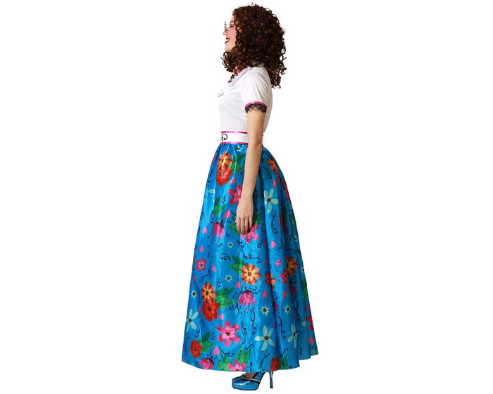 BigBuy Carnival Déguisement Colombiana Femme Adulte Bleu XS/S
