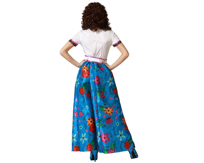 BigBuy Carnival Déguisement Colombiana Femme Adulte Bleu XS/S