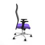 Piqueras y Crespo Chaise de Bureau Albacete Lila et Noir