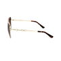 Guess Gafas GF6082 Lunettes de Soleil Femme Monture Métal Ronde