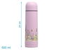 KioKids Termo Gourde Isotherme pour Bébé 500 mL Lavande Little Sauvage - Garde Froid 24h, Chaud 12h