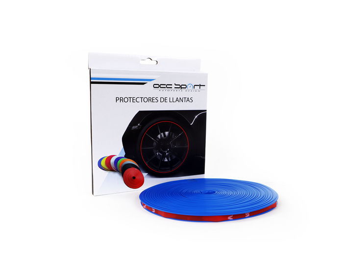 OCC Motorsport OCCDEC013 Protecteur de Roue Bleu ABS 600x2cm OCC Motorsport OCCDEC013 Protecteur de Roue Bleu ABS 600x2cm