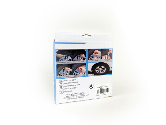 OCC Motorsport OCCDEC013 Protecteur de Roue Bleu ABS 600x2cm OCC Motorsport OCCDEC013 Protecteur de Roue Bleu ABS 600x2cm