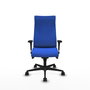Piqueras Y Crespo Fauteuil Albacete, Bleu, Mécanisme Synchrone, Accoudoirs 1D