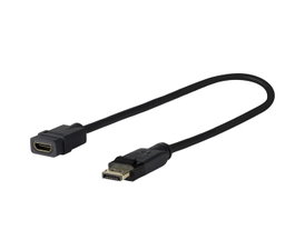 Vivolink Câble adaptateur DisplayPort vers HDMI 20 cm Pro